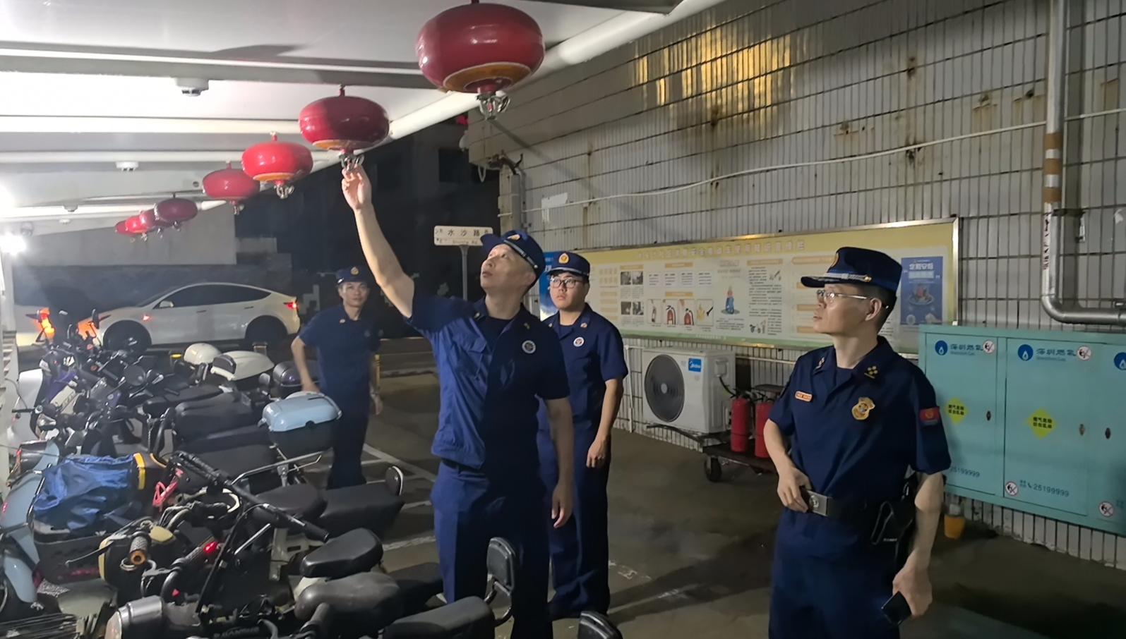 深圳消防开展全市电动自行车夜查行动