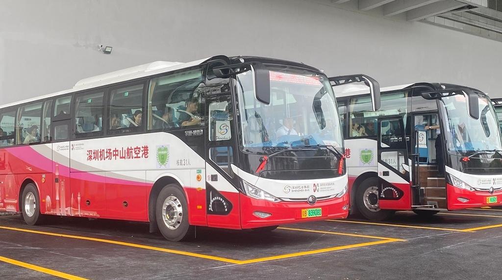 中山到深圳乘机仅需50分钟，深中航空港及机场专线完成全流程保障测试