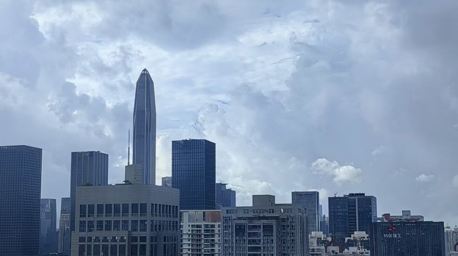 風雖遠離 雨仍明顯 今日深圳仍有暴雨 風力逐漸減弱