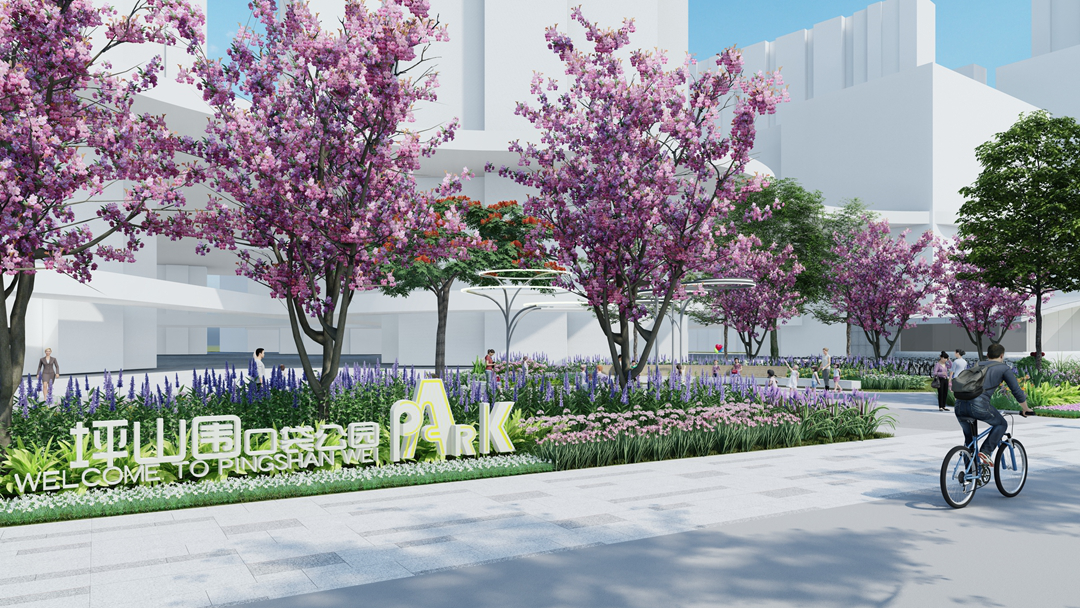 工程进度达85%！坪山口袋公园+1