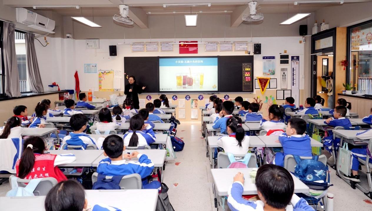 食育相伴，助“圳”成长 福田区石厦学校（小学部）开展食育课堂进校园活动