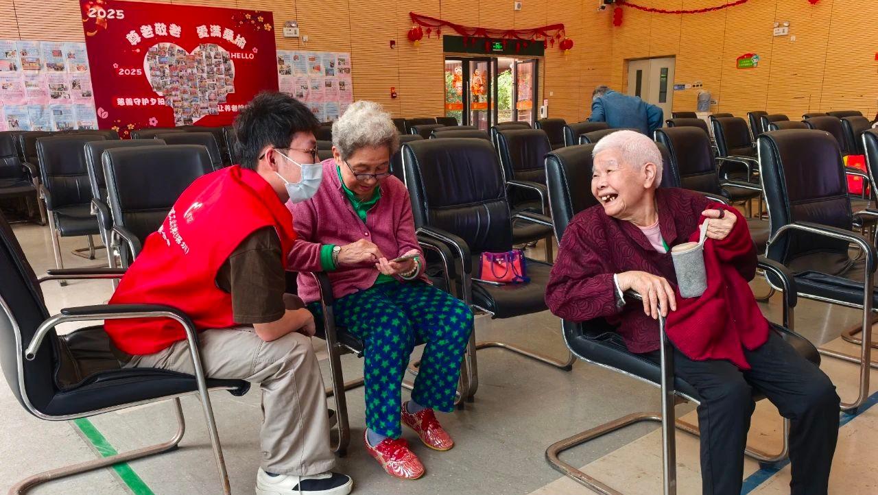 九旬老人手写感谢信点赞哈工大深圳校区暖心志愿者