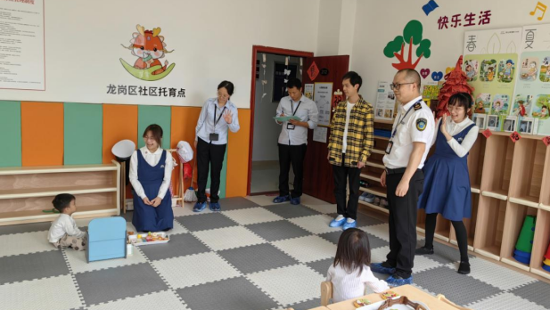 ​为孩子们撑起“平安保护伞”！宝龙街道开展托育机构消防安全检查
