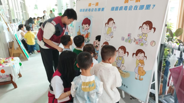 横岗街道开展传染病防控月主题活动