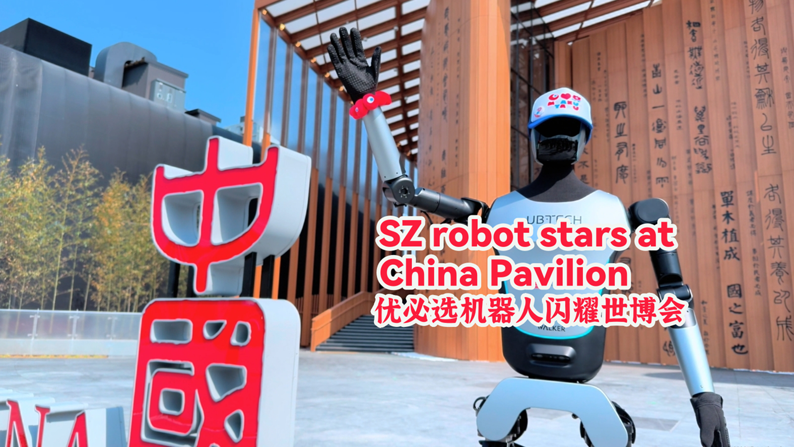 SZ robot stars at China Pavilion