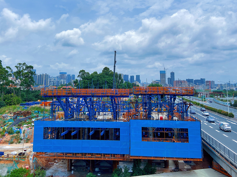 中交二航局深圳梅观高速项目新进展！