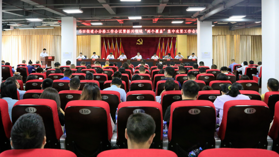 马田街道召开小分格工作会议
