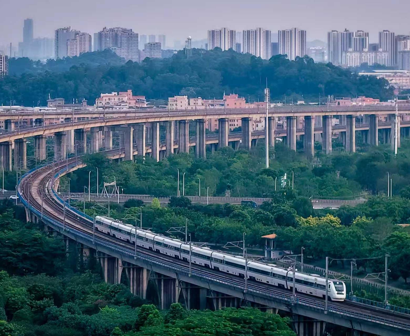广深城际9月6日起调整列车运行图 C80广深一站直达列车增至28列