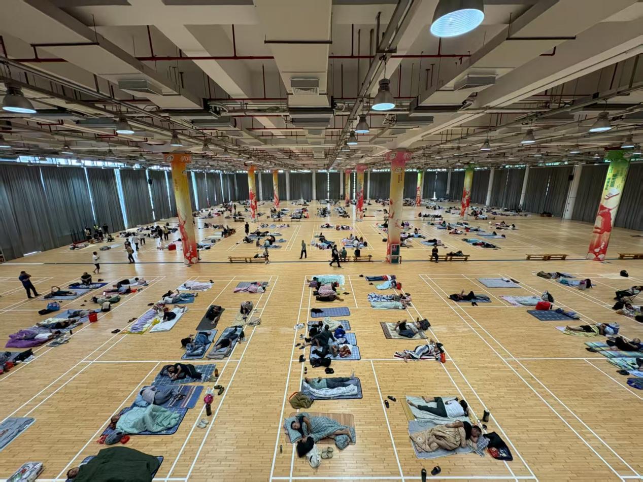 深圳大学开放避难场所，提供防台风避险安置服务