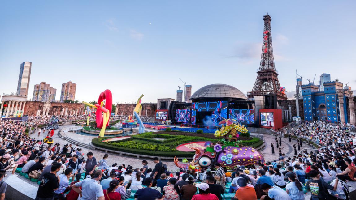 深圳世界之窗“国际街头艺术节”点亮多元文化假期