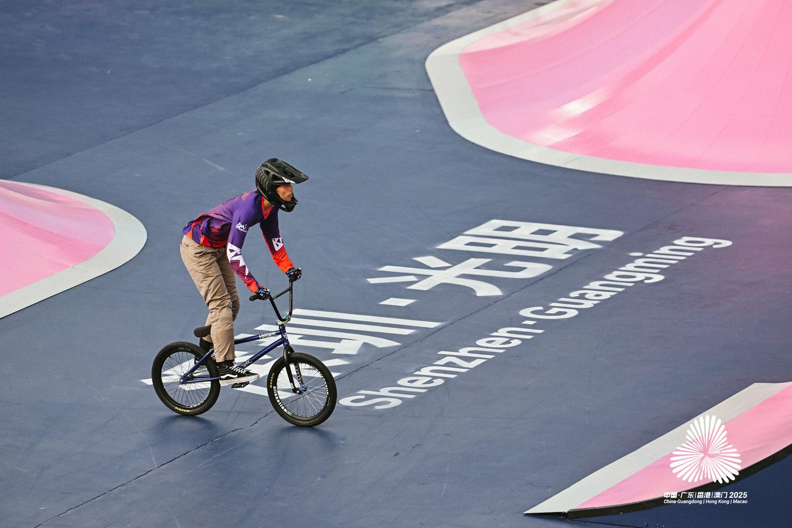 十五运会自由式小轮车比赛在深圳收官 深圳籍选手斩获铜牌