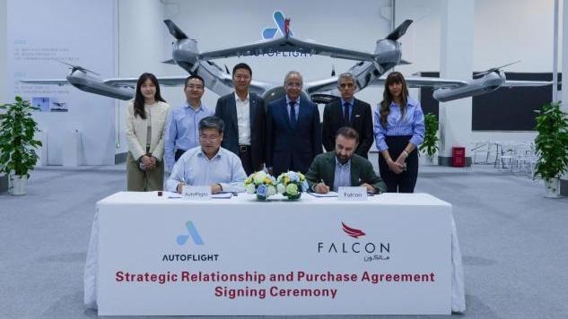 峰飞航空获阿联酋猎鹰航空50架eVTOL航空器订单