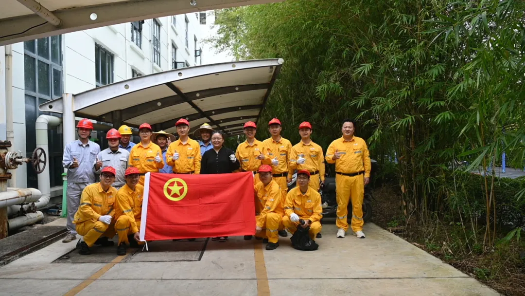 华润电力深汕公司团总支开展“预防基孔肯雅热”青年志愿服务活动