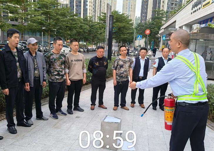 筑牢安全防线 邻海车队党支部开展消防演练党日活动