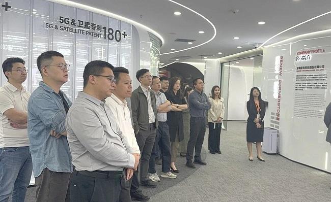 港中大（深圳）MBM走进震有科技，共探通信变革机遇