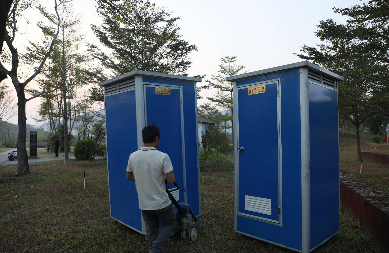 九围湿地公园如厕难引关注 航城街道快速整改并规划新增设施