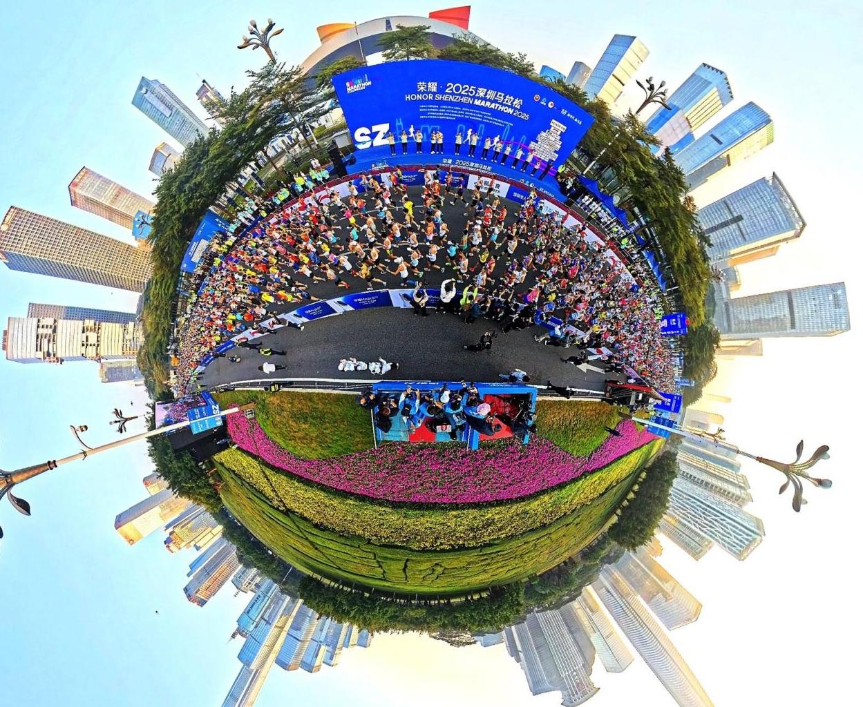 我在大雪跑深马：一场42.195公里的“湾区暖流”