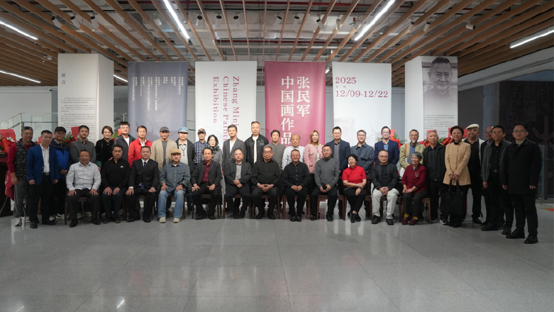 张民军中国画作品展亮相宝安1990美术馆