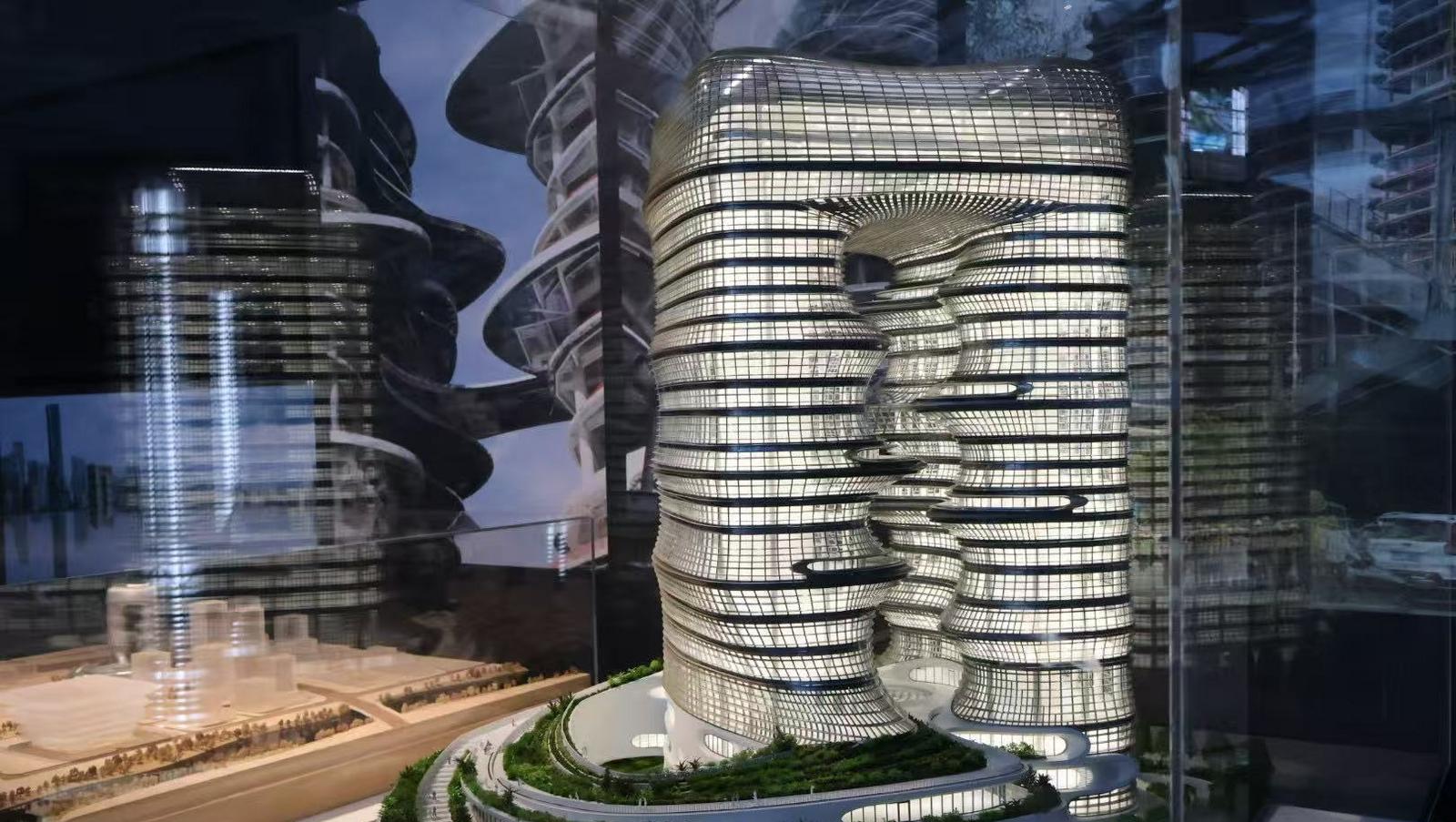 建筑在时光中历久弥新 扎哈·哈迪德建筑事务所设计展在深举办