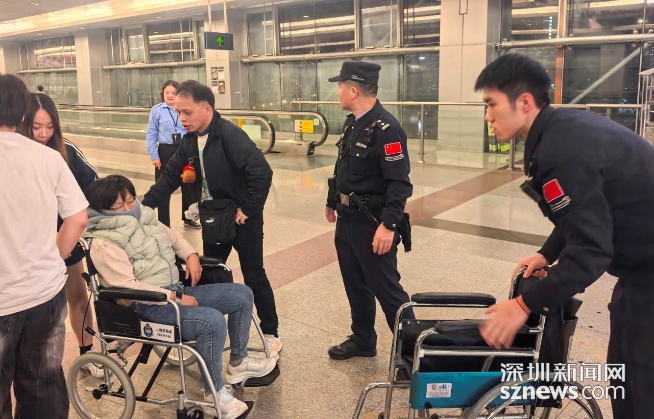 关闸前紧急救援！福田口岸深港接力救助昏迷旅客