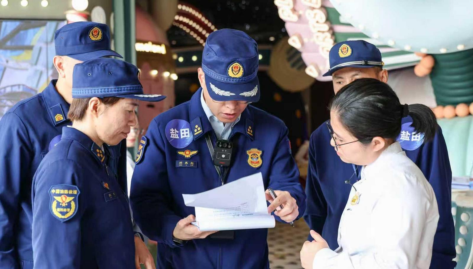 以考促训 深圳举行全市消防救援队伍消防监督能力测评比武