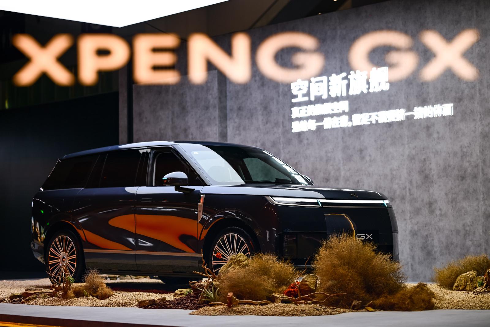 小鹏汽车发布全尺寸旗舰SUV GX，面向L4自动驾驶时代集成多项前沿技术
