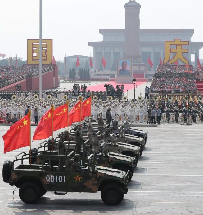 阅兵现场我也在