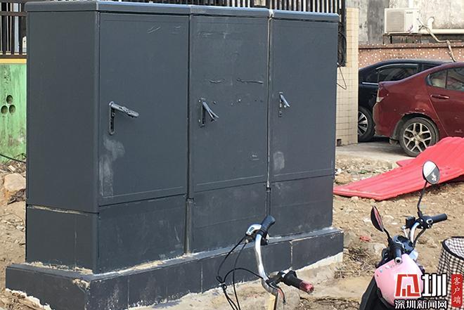 民生盐田配电箱电线裸露在外网友反映后换新衣