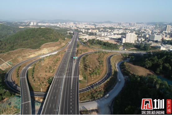 好消息驗收通過深圳外環高速公路深圳段通車倒計時