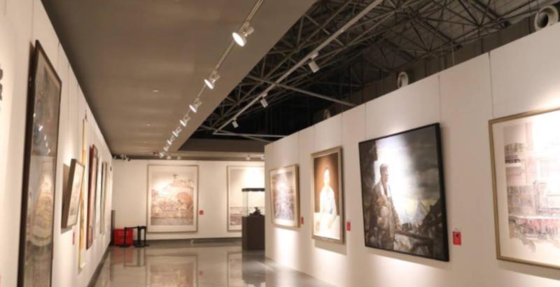 【文化深圳】中国･鞍山书画和岫岩玉雕精品展在深圳关山月美术馆开展
