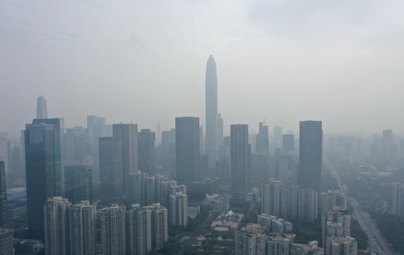 【大美深圳】深圳：雾中美景  晨曦姗姗来迟
