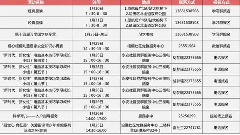 【一线实践】深圳盐田区一大波文明实践活动新鲜出炉