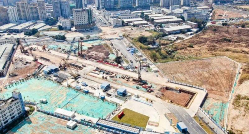 【民生实事】深圳地铁13号线北延首座车站围护结构围闭 将通往光明、公明片区！