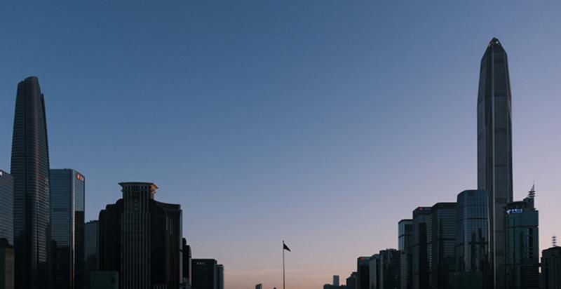 【大美深圳】夜色下的深圳建筑