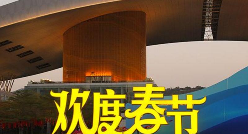 【大美深圳】夜幕下的深圳 年味十足