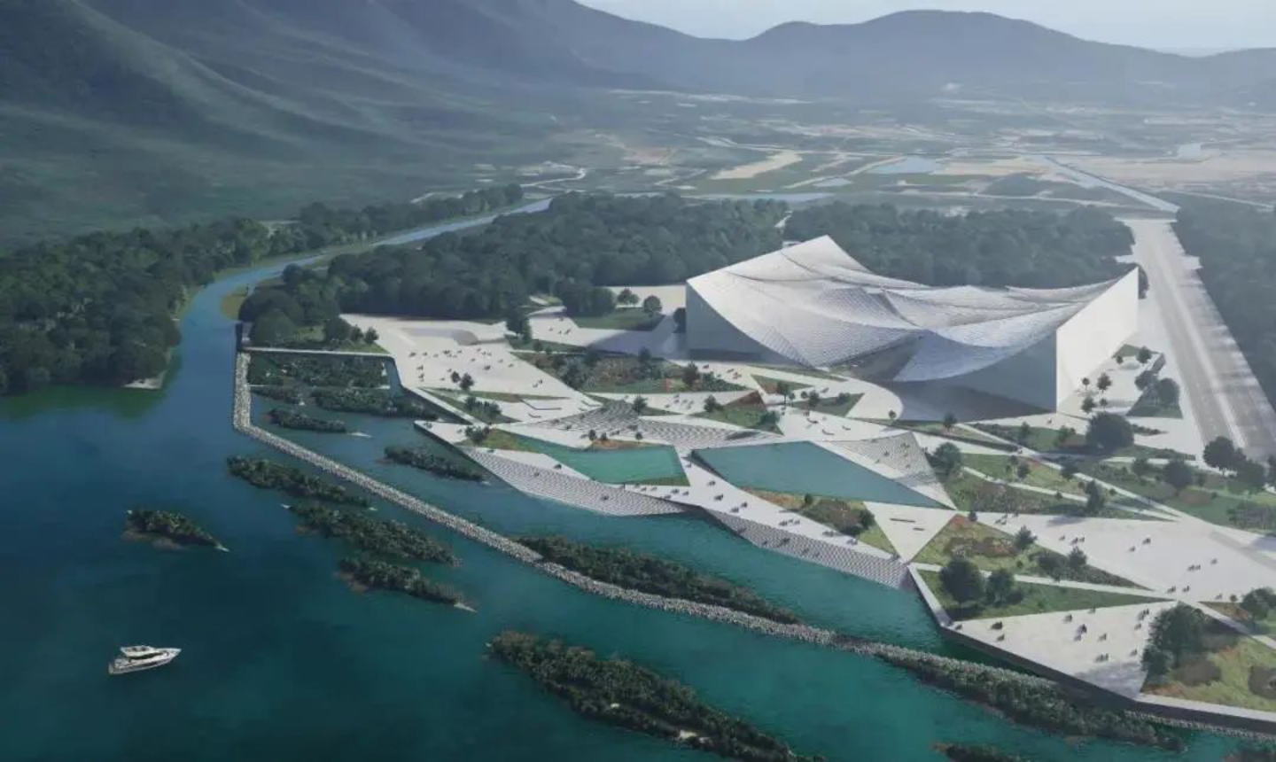 OPEN公布深圳海洋博物馆设计竞赛获奖方案：冰山与海 - 土木在线