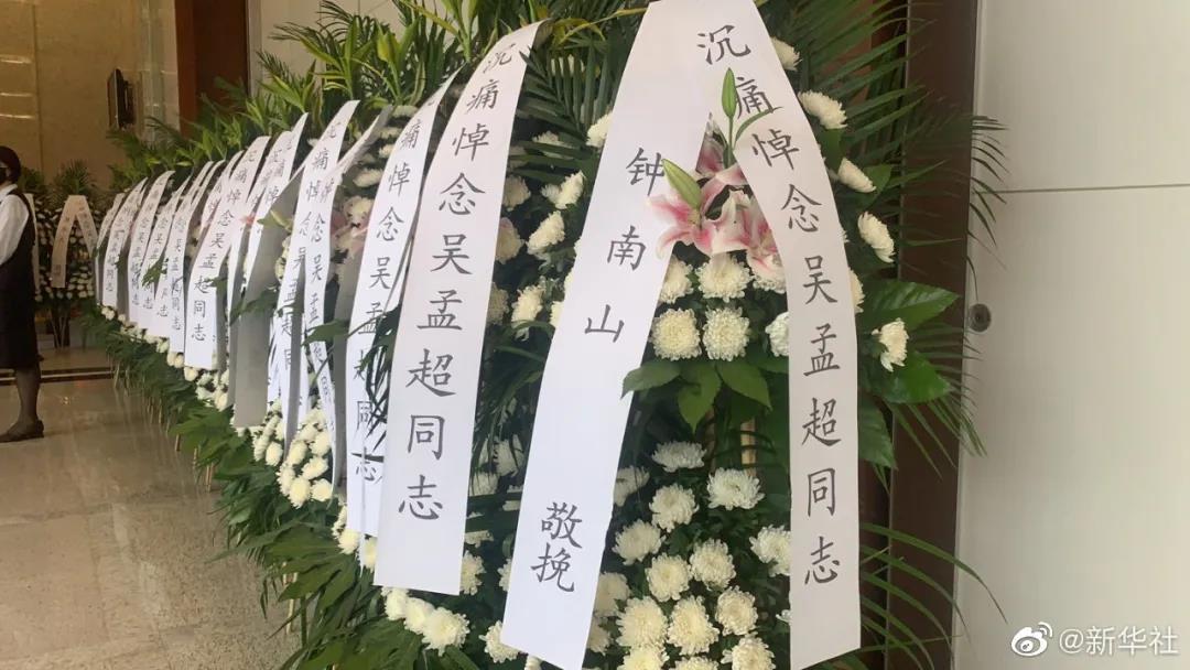 送别吴孟超从此再想他我们只能仰望星河