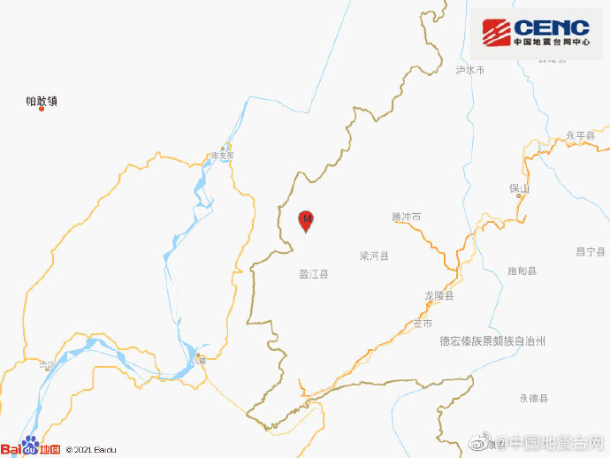 @中国地震台网图
