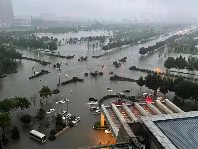 郑州洪水图片大全图片