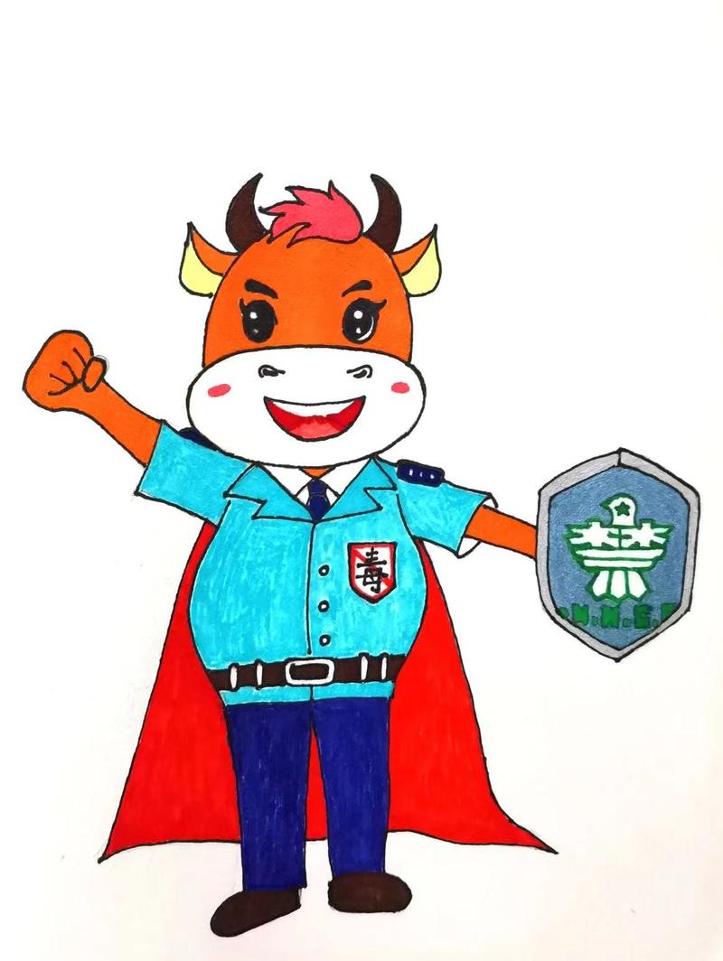 沙河街道推出禁毒吉祥物
