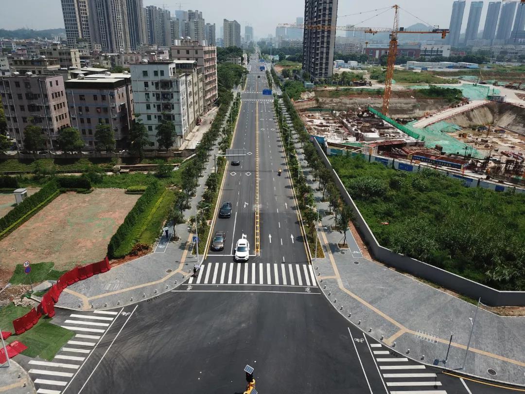 深圳又有一条断头路打通优化提升宝龙片区居民出行