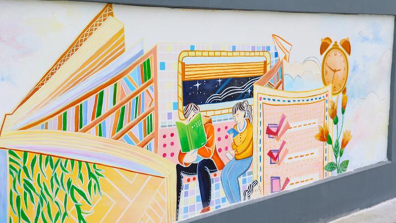 文明盐田｜ 盐田： 彩绘墙刷城区“颜值”绘就文明新风尚