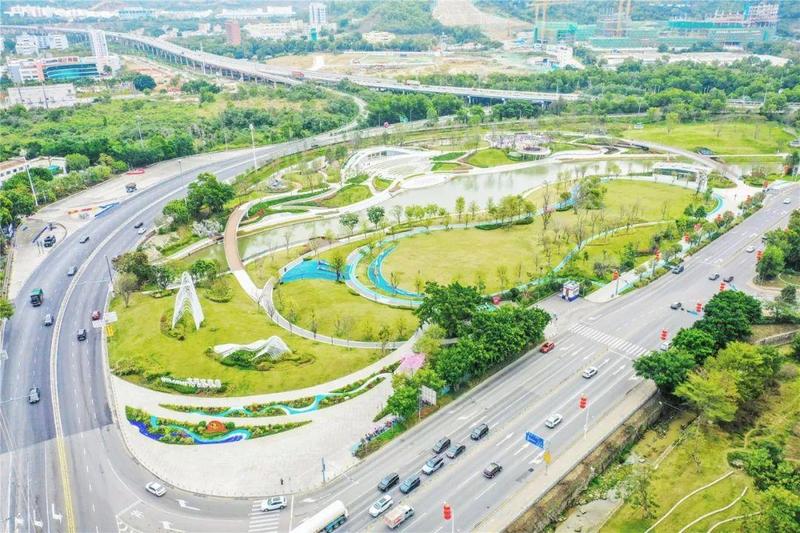 葵涌生态体育公园二期迎来市民游客"打卡"热_深圳新闻网