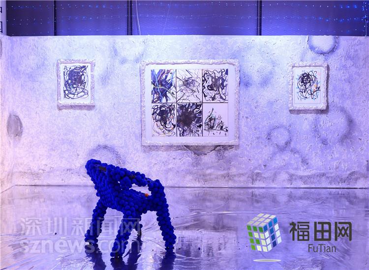 深圳首届少儿创意美术展尽现童真童趣