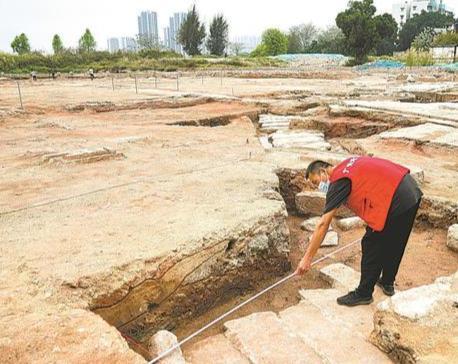 广州海珠区南石路发现清末炮台和民国监狱遗存