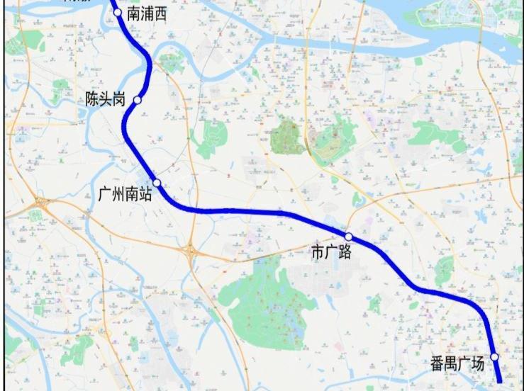 广州地铁22号线首通段“好事近”，两个换乘站先睹为快