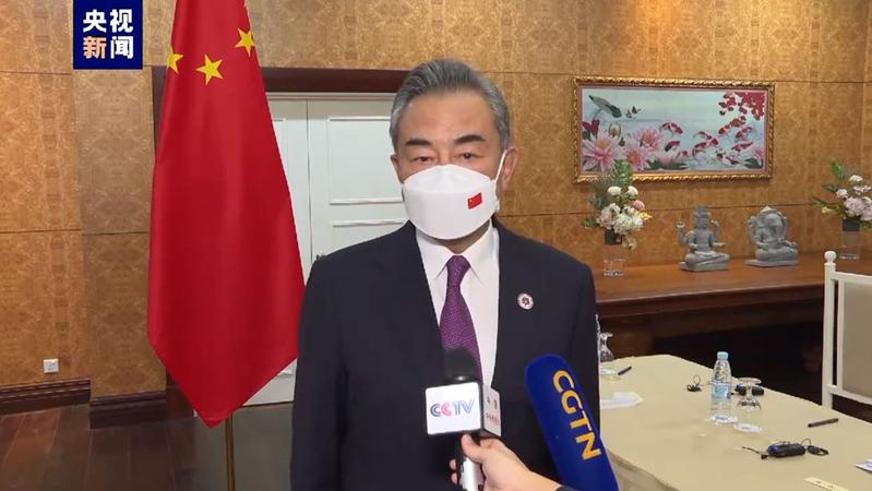 总台独家专访丨王毅：七国集团涉台声明是“废纸一张”