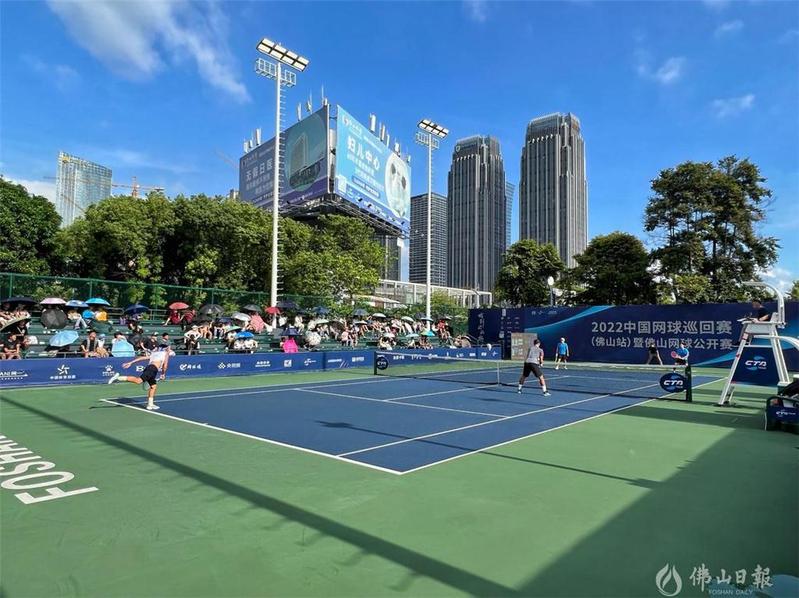网坛高手云集！2022中国网球巡回赛（佛山站）暨佛山网球公开赛闭幕