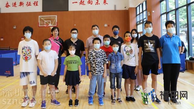 福田区残联启动青少年乒乓球夏令营活动