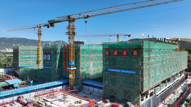 深圳中学大鹏学校全面封顶，预计明年9月开学